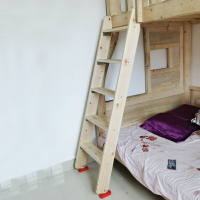 木梯實木質樓梯家用學生宿舍上下床雙層床樓樓梯木直梯單賣
