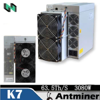 Antminer K7 63.5T/58T Asics Miner In Stock, CKB Crypto Mining New Machine, Free Shipping