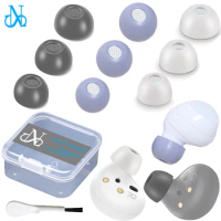 1Pair Memory Foam Tips for Samsung Galaxy Buds 2/Galaxy Buds Plus/Beats Fit Pro/Studio Buds Eartips with Mesh Anti-Slip Earbuds