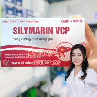 Viên uống hỗ trợ chức năng gan Silymarin VCP 140mg - hộp 100 viên