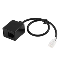 RJ9 4P4C Male to Double Female Port Connector Headset Adapter Extension Cable Phone Adapter Cable Ph