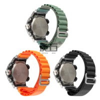 Alpine loop band Nylon Watch Band Strap For Casio GST-B200