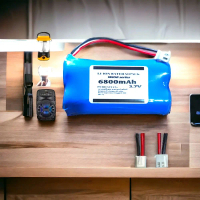 Baterai cas speaker bluetooth bisa untuk mobil remot 6800mAh 3.7V-4.2V awet tahan lama..