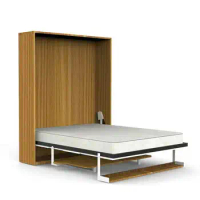 Custom Made Queen Murphy Bed Hardware Kit Invisible Hidden Wall Beds With Desk Space Saving Smart Multi-functional Furniture