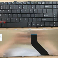 Laptop US English Keyboard for Fujitsu Lifebook A530 A531 AH530 AH531 AH502 NH751 Black
