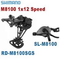SHIMANO DEORE XT M8100 Groupset 12S Mountain Bike Groupset RD-M8100SGS Rear Derailleur SL-M8100 Shifter Lever 12V XT Groupset
