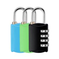 Security Lock Portable Lock Durable Reliable Suitcase Lock Digit Number Lock Sturdy Secure Best Seller Luggage Lock Travel Lock