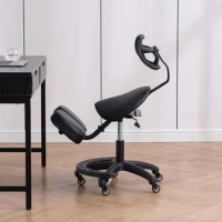 Home Office Ergonomic Kneeling Chair Swivel Lift Student Study Knee Stool Computer Task Chairs Improve Body Sitting Posture Seat