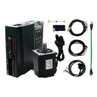 HLTNC 60CST 400W 1.3N 80CST 750W 2.4N 3000Rpm 220V AC เซอร์โวมอเตอร์พร้อมตัวเข้ารหัสแม่เหล็ก C30 L15