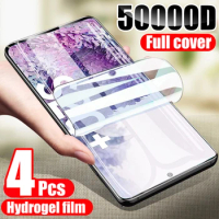 2/4Pcs Hydrogel Film For Samsung Galaxy S20 S21 S22 S10 Plus FE S23 S24 Ultra Galaxy Note 20 Ultra 10 Plus Screen Protector Film
