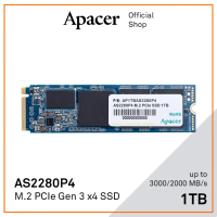 SSD Apacer AS2280P4 1TB - SSD M.2 NVMe PCIe Gen 3x4