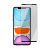 iPhone11 防窺氣墊9H玻璃鋼化膜手機保護貼(3入 iPhone11鋼化膜 iPhone11保護貼)