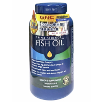GNC3倍超級魚油120粒mini膠囊装