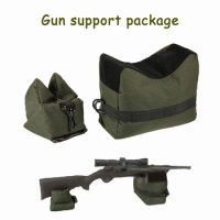 Tactical Outdoor Sniper Shooting Bag Gun Front Rear Bag Target Stand Rifle Support Sandbag Bench Unfilled Hunting Rifle Rest