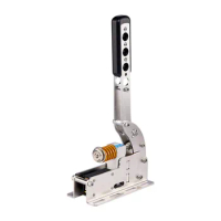 PC USB Racing Game Weighing Sensor Handbrake Competitive Game Drift Pressure Handbrake for Thrustmaster Fanatec Simagic