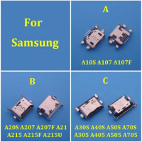 100pcs For Samsung A10s A20S A30S A40S A50S A70S USB Charging Port Plug Dock Connector Socket