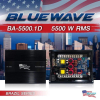 100% Real delivery เพาเวอร์คลาสดี Bluewave - BRAZIL SERIES BA-5500D  5500wกำลังขับ 10" 12" 1คู่กำลัง