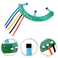 Ebike Hall Electric Scooter Hall Sensor 60° PCB Cable 3wheel Motor Board Sensor Board Motor Hall Repairable Part