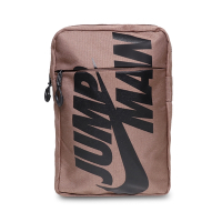 Nike 腰包 Jumpman Waist Pack Bag 男女款 喬丹 飛人 斜背 外出 輕便 棕 黑 JD2133007GS-005
