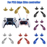 4pcs Game Controller Trigger Button Metal Paddles for PS5 Edge Elite Controller Replacement Parts Gamepad Metal Back key
