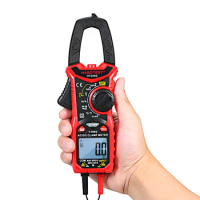 HABOTEST AC/DC Ammeter Digital Clamp Meter for Measuring AC/DC Voltage Current Frequency Duty Cycle Test NCV Clamp Multimeter