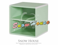 ╭☆雪之屋居家生活館☆╯R536-04-05 PW-001-1塑鋼無門櫃/書櫃/書架/置物櫃/雜物櫃(格板一片)