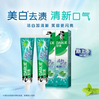 內地直送 - DARLIE好来(原黑人)牙膏清新双效200g*2支套装大容量清新口气-图片色 均码