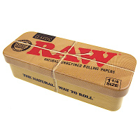 RAW 西班牙進口-CADDY-金屬錫製收納盒(煙盒/捲煙紙盒)