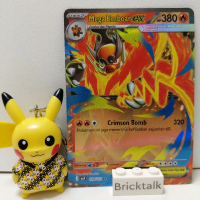 Mega Emboar ex RR MA4 028/123 Kartu Pokemon TCG Trading Card Game Indonesia Original