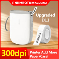 300dpi Nimbot D11H Mini Portable Bluetooth Wireless Label Sticker Pinter Maker Name Tag Price Barcod