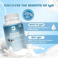 BEWORTHS BOVINE COLOSTRUM Kapsul Kolostrum Sapi 1000mg dengan 20% Protein IgG & Probiotik
