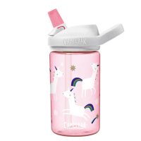 【CAMELBAK】400ml eddy+ 兒童吸管水壺 Tritan Renew(雪花獨角獸 贈防塵蓋)