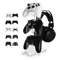 New Product Floor Stand Display Holder Universal 3 Tier Controller Holder and Headset Stand for PS5/PS4/PS3/PS2/Switch Pro/Xbox