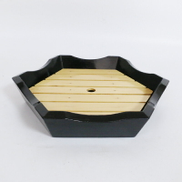 木制特色魚形壽司盤盤生鮮海拼盤刺身盤魚形盛器日韓料理餐具