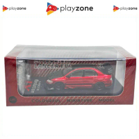 CM Model 64 Mitsubishi Lancer Evo Evolution IX Voltex Red Carbon Metalic