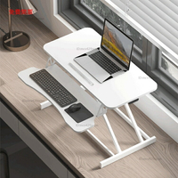 桌上桌站立式升降工作臺摺疊升降電腦辦公桌臺式顯示器增高架桌子Y3