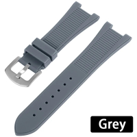 Silicone Watch Band for Patek Philippe 5711/5712/5726/5980 25*13mm Strap Waterproof Rubber Bracelet