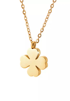 CELOVIS Destiny簡約四葉草項鍊（金色）