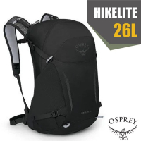 【OSPREY】Hikelite 26 專業輕量多功能後背包/雙肩包_黑