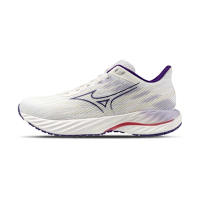 Mizuno Wave Inspire 21 女鞋 白紫色 平織網布 波浪片 支撐 運動 慢跑鞋 J1GD2544-25