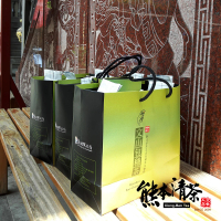 【熊本清茶】坪林文山包種茶150gx4包(產地直銷尊榮版贈禮品袋)