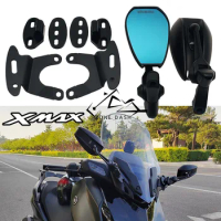 for Yamaha XMAX300 modified rearview mirror front moving bracket special bracket accessories reflector XMAX300 2023