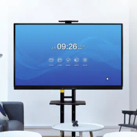 75"86"100 inch TV function Educational meeting teaching board Multi TouchScreen Display Interactive whiteboard with pc built in