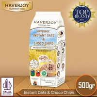 Haverjoy 500gr havermut all varian sarapan sereal gandum instant rolled oat quick cooking coklat cho