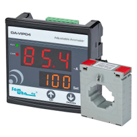 แอมมิเตอร์ดิจิตอลปรับได้ Samwha-Dsp DA-VIP04 (0.1-999A) (พร้อมสัญญาณเตือน)