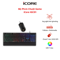 Bộ Phím Chuột Game iCore IGC01 - HÀNG CHÍNH HÃNG