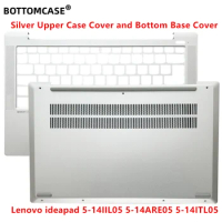BOTTOMCASE® New/Ori For Lenovo ideapad 5-14IIL05 5-14ARE05 5-14ITL05 Upper Case Palmrest /Bottom Cover AM2UZ000C00 AM2UZ000D00