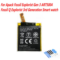 Original APP00222 Battery For Apack Fossil Explorist Gen 3 ART5004 Fossil Q Explorist 3rd Generation Smart Watch 3.8V 370mAh
