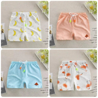 ผู้ขาย SG - [P006] กางเกงขาสั้นเด็กชายหรือเด็กหญิง unisex เด็กสวมกางเกงกีฬา (1-6 ปี) ชุดฤดูร้อนเด็กว