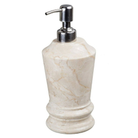 Creative Home天然香檳色大理石衛浴乳液瓶/罐 沐浴乳 洗髮精 洗手液 可補充使用